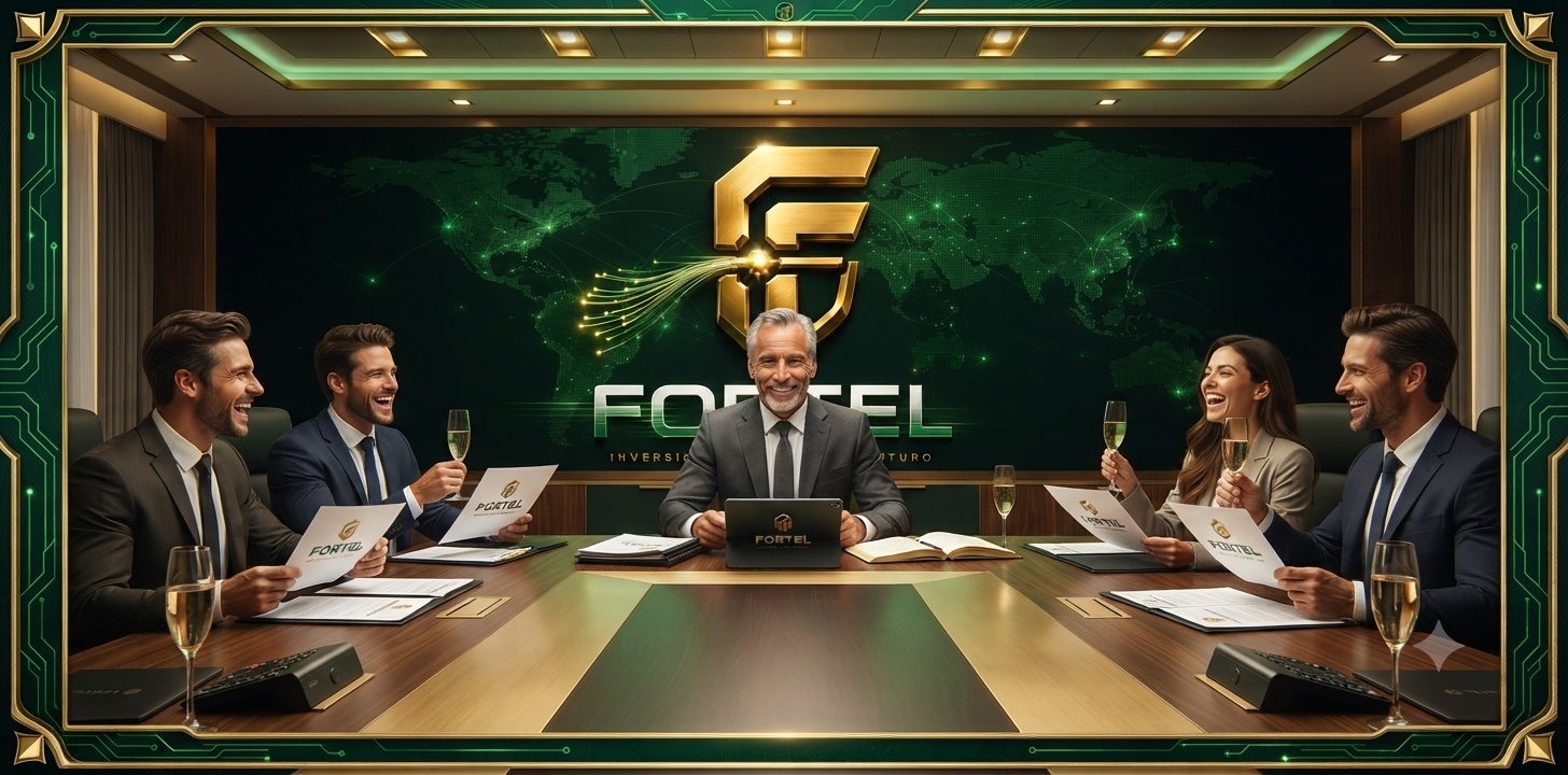 Directivos de FORTEL en toma de decisiones
